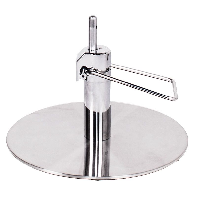 Stainless Steel Disc Base, No. 5 Styling Chair Base, Hair Salon Chair Base