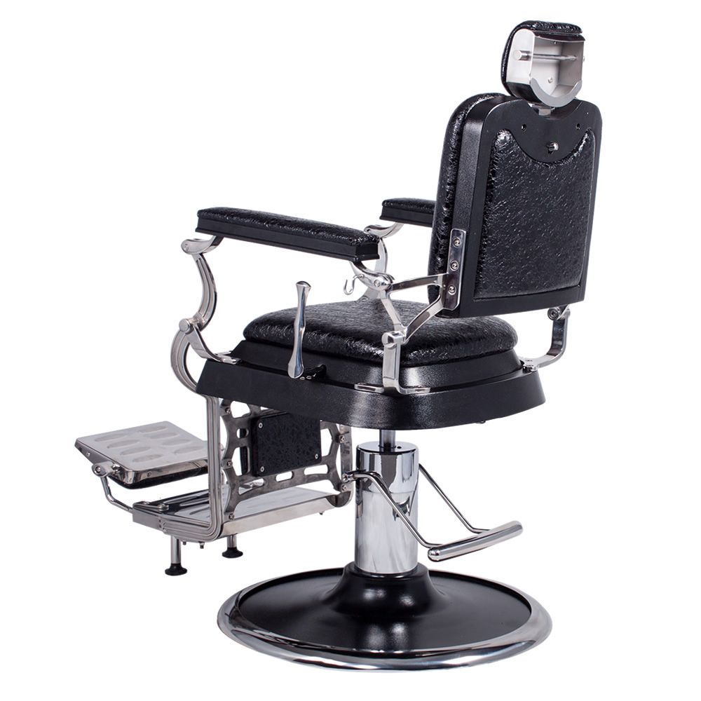 Professional Reclining Crocodile Barber Chair Antique Classic Vintage Alligator 