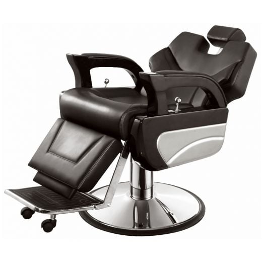 "AUGUSTO" Luxury Barber Chair (A-003), recline view
