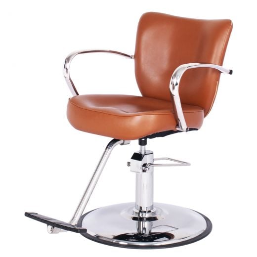 "VENUS" Salon Stylist Chair in Chestnut
