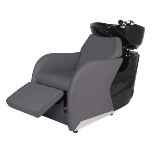 "ODESSA" Grey Shampoo Bowl and Chair Unit