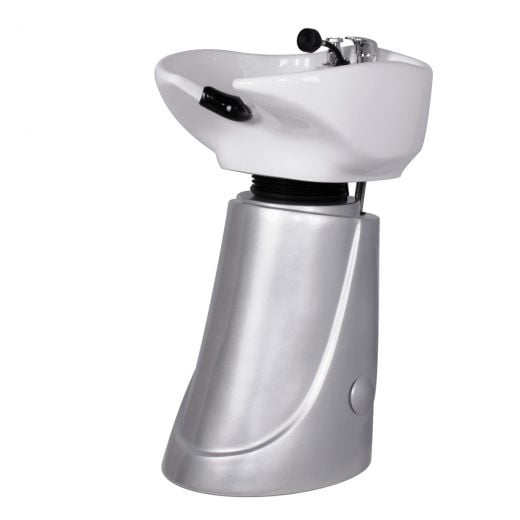 "ATLANTIC" Shampoo Bowl with Silver Pedestal