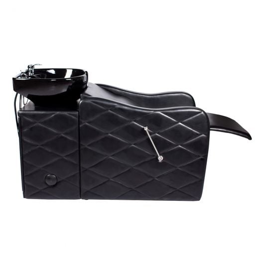"GABRIELLE" Luxury Shampoo Backwash Unit with diamond quilted patterns