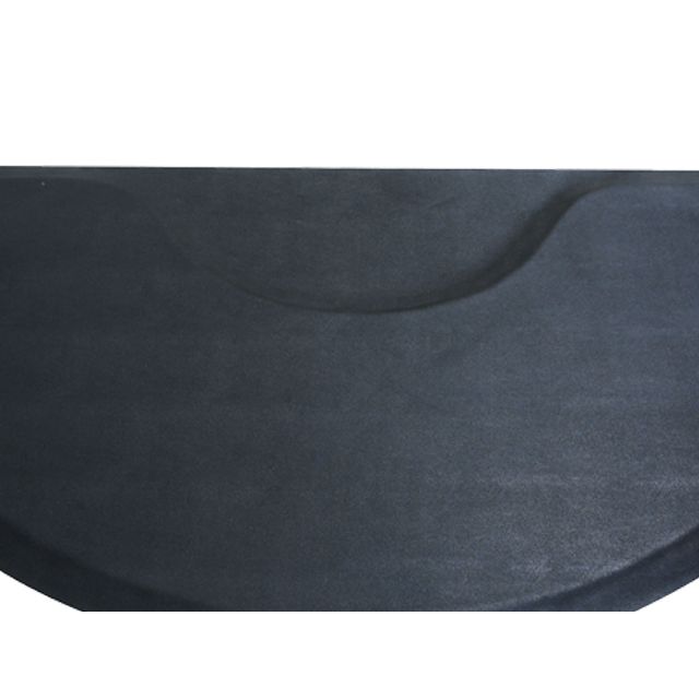 SemiCircle Salon Floor Mat for Round Base