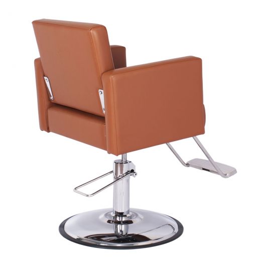 "CANON" Salon Styling Chair in Chestnut