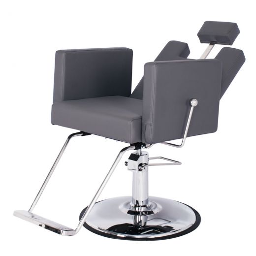 "CANON" Reclining Salon Chair in Grey
